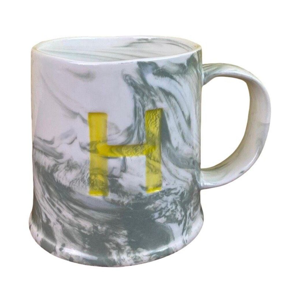 Anthropologie Monogrammed ‘H’ Mug